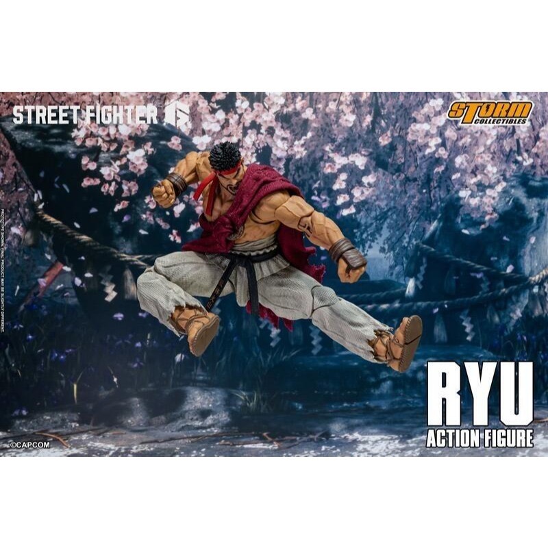 【帥拔拔】現貨 STORM TOYS 快打旋風6 街頭霸王6 隆 龍 RYU-細節圖5