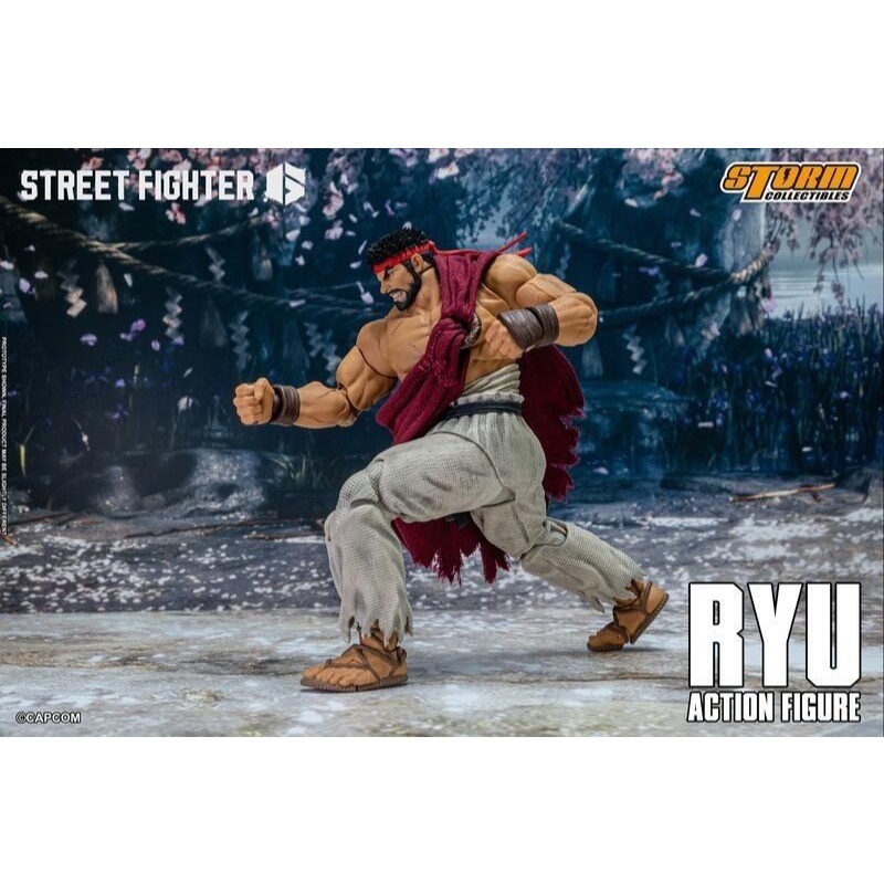 【帥拔拔】現貨 STORM TOYS 快打旋風6 街頭霸王6 隆 龍 RYU-細節圖6