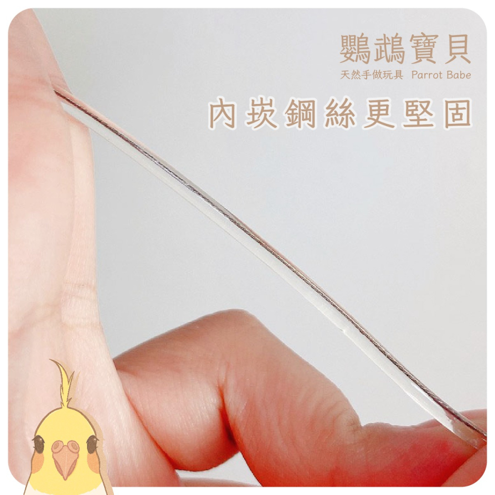 鸚鵡外出繩 台灣現貨 鳥用伸縮放飛繩 可伸縮高彈力繩 遛鳥放飛繩 鸚鵡牽繩 大中小型鸚鵡用品 鳥用品-細節圖3