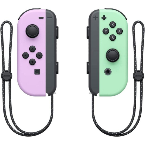 『台南益智行』NS Nintendo Switch Joy-Con 控制器組（淡雅紫／淡雅綠）送類比套 台灣公司貨