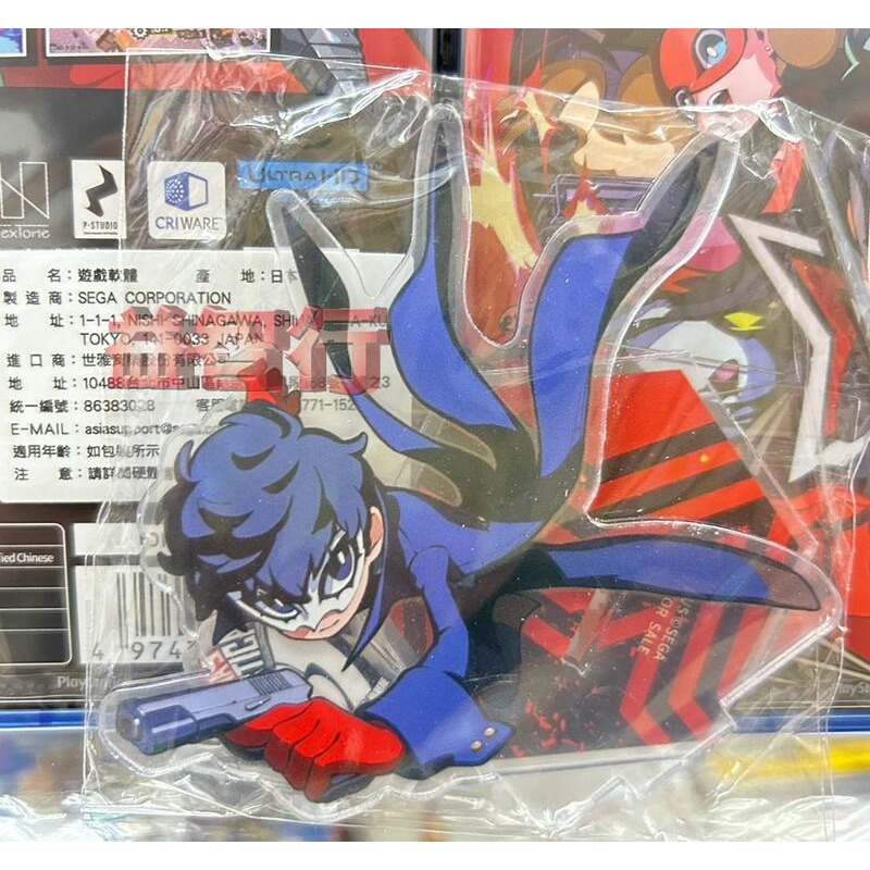 『台南益智行』NS 女神異聞錄 5 戰略版中文版 附特典人物壓克力立牌-細節圖2