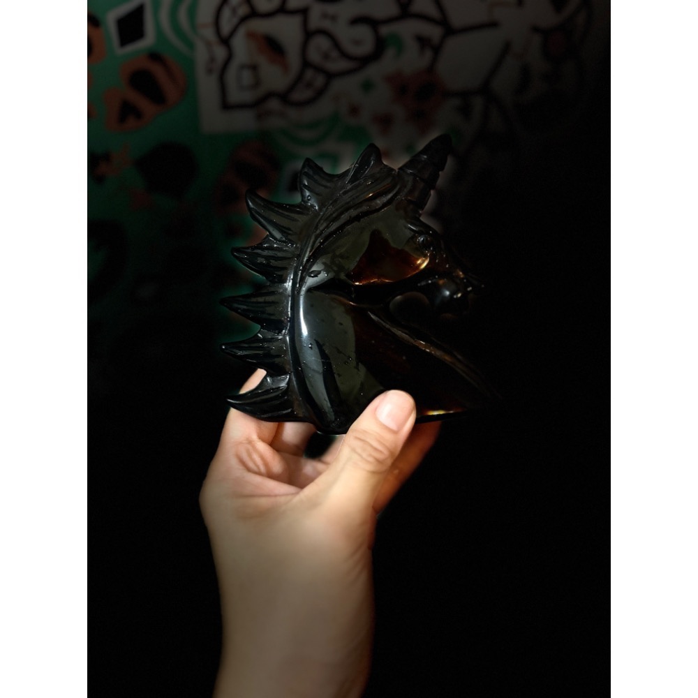 黑曜石獨角獸-細節圖5