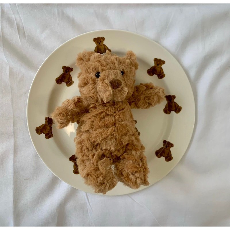 𝐁𝐞𝐧𝐢𝐫現貨｜正韓🇰🇷醜熊熊鑰匙扣 毛茸茸鑰匙環 娃娃鑰匙圈-細節圖2