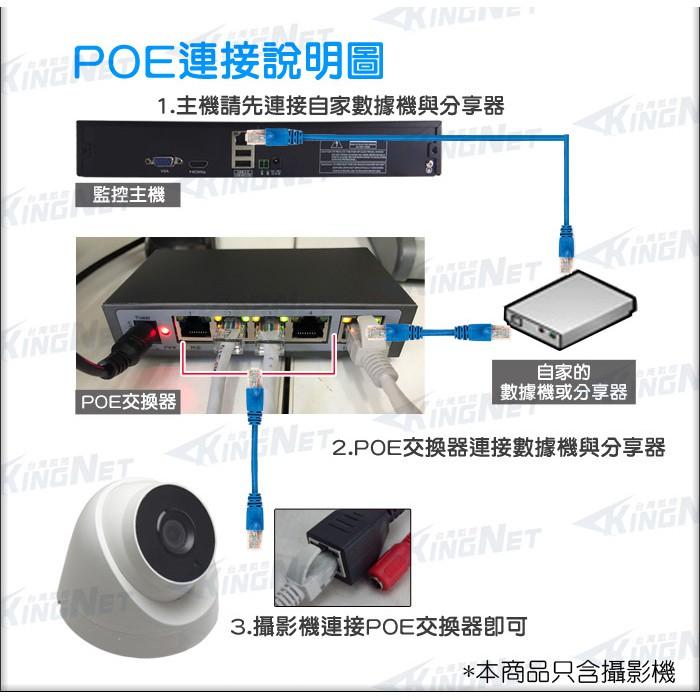 G【無名】監視器 400萬 網路攝像機 POE 攝像頭 IPC 網路 攝像機 攝影機 室內半球鏡頭 onvif 含稅-細節圖4