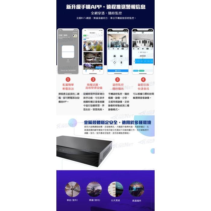F【無名】監視器 16路 8支 監控套餐 紅外線夜視 NVR IP 網路攝影機 300萬 遠端 POE 含稅 TO-細節圖5