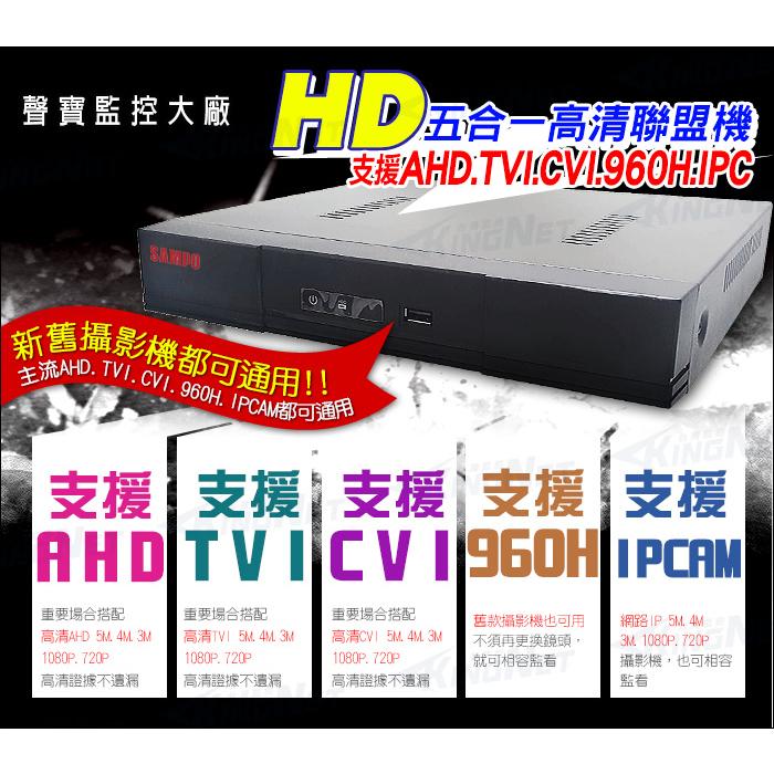 P【無名】聲寶 SAMPO 監視器 4路監控主機 500萬 DVR 手機遠端 台製 遠端監控 4聲 4聲同軸 收音攝影機-細節圖4