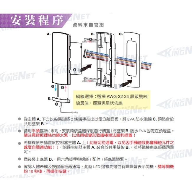 33【無名】監視器 門禁讀卡機 悠遊卡讀卡機 Mifare 戶外防潑水設計 嵌入式讀卡機 SOYAL 觸控 含稅-細節圖6