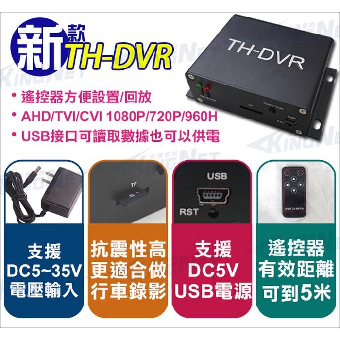 I【無名】監視器 迷你微型 單路 DVR AHD 1080P 插卡主機 安裝簡單 支援128G H.265 含稅-細節圖3