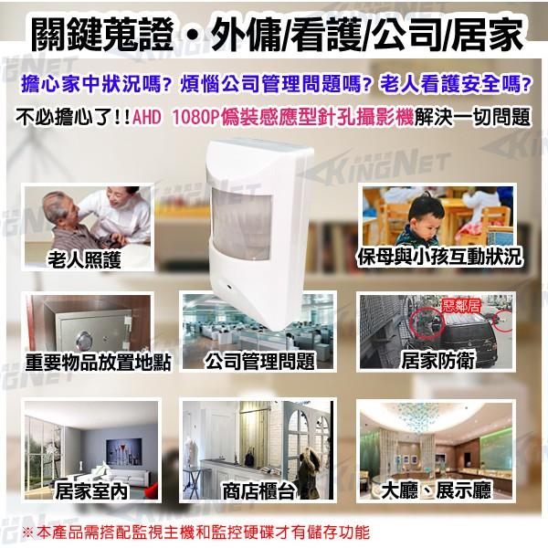 D【無名】監視器 微型針孔 攝像機 監視器 AHD 1080P 偽裝紅外線感測器  SONY晶片 含稅-細節圖4