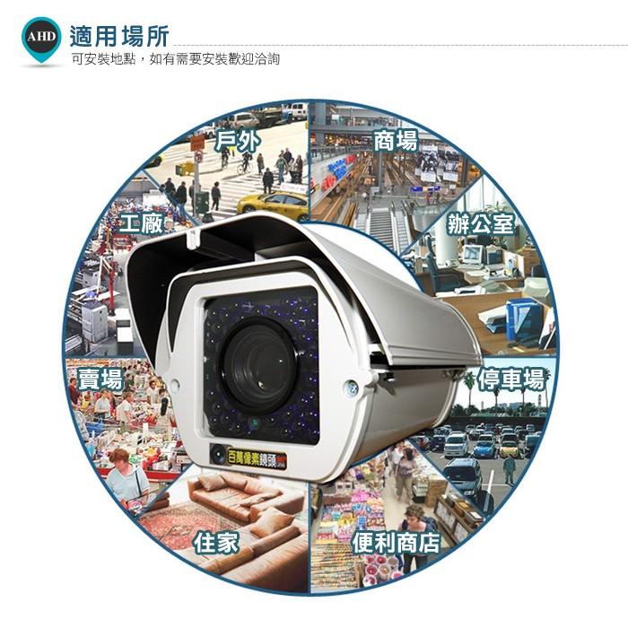 B【無名】車道機 60mm 監視器 攝影機 SONY晶片 AHD 1080P 300萬鏡頭 戶外防護罩 含稅-細節圖6