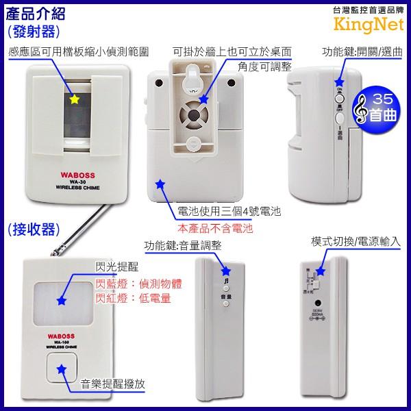 22【無名】監視器 攝影機 迎賓器 自動感應門鈴 來客門鈴 叮咚門鈴 感應器 訪客 報知器 紅外線感應器 含稅-細節圖3