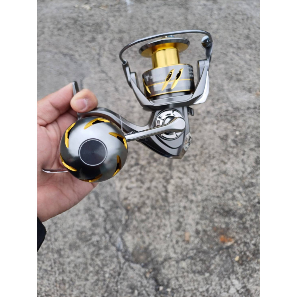 海力士 鐵殼牛二代 紡車捲線器 磯釣捲線器 海釣場捲線器-細節圖5