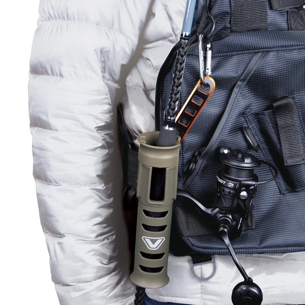 VICEO VC-305 置竿架 竿桶 竿筒 竿受 架竿器 360度置竿器 可腰掛 可鎖冰箱-細節圖5