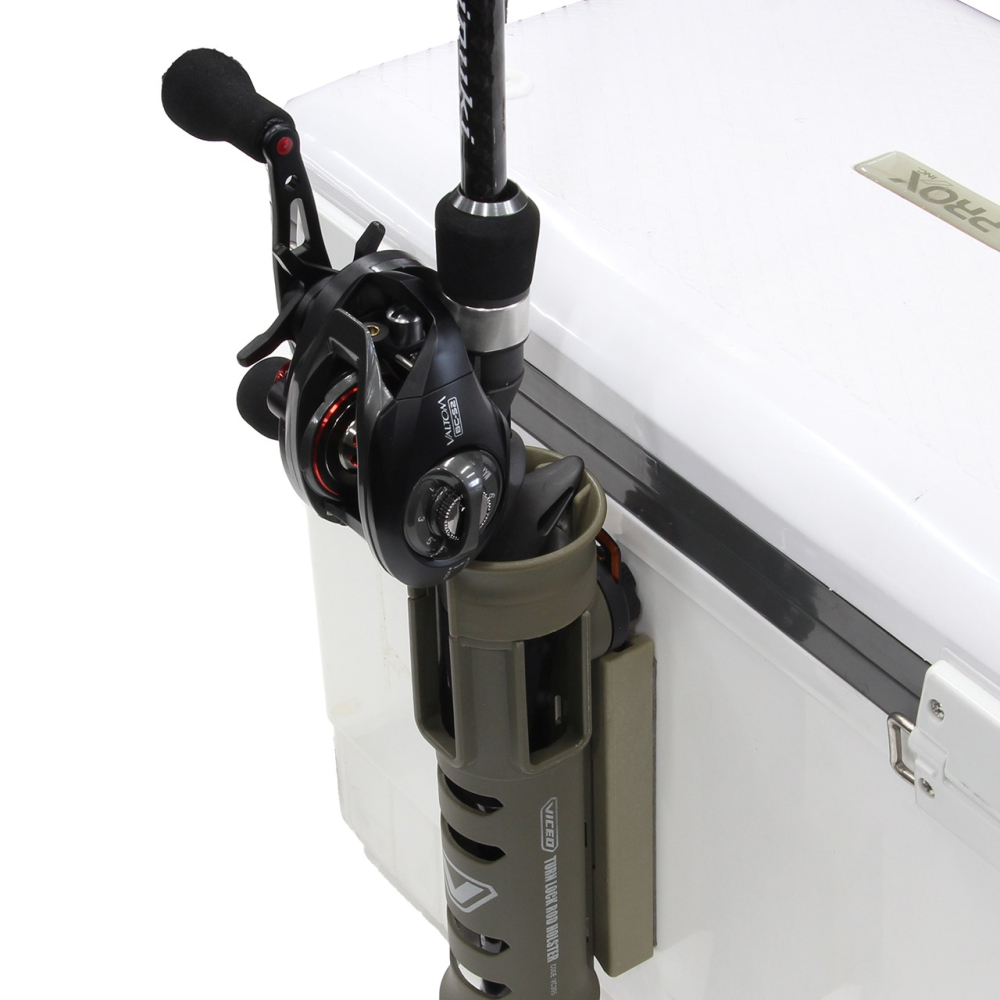 VICEO VC-305 置竿架 竿桶 竿筒 竿受 架竿器 360度置竿器 可腰掛 可鎖冰箱-細節圖9