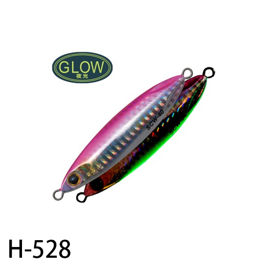 PALMS 慢速拋投鐵板 Slow Blatt Cast WIDE 路亞 30g 40克 假餌 鐵板 路亞-規格圖1