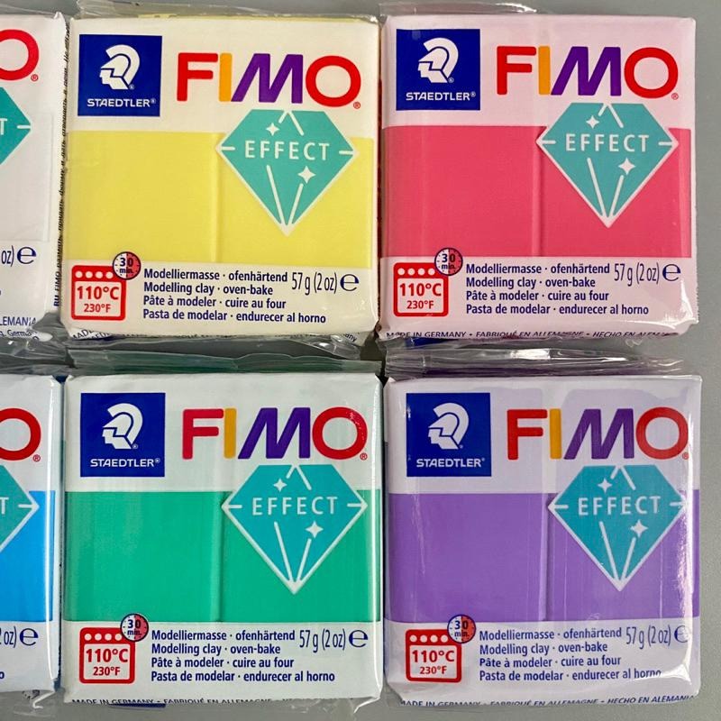 FIMO EFFECT軟陶 57g標準包 半透明系列【河狸造物】公仔 雕塑 模型 造景 手作飾品 袖珍 樹脂土 娃娃-細節圖6