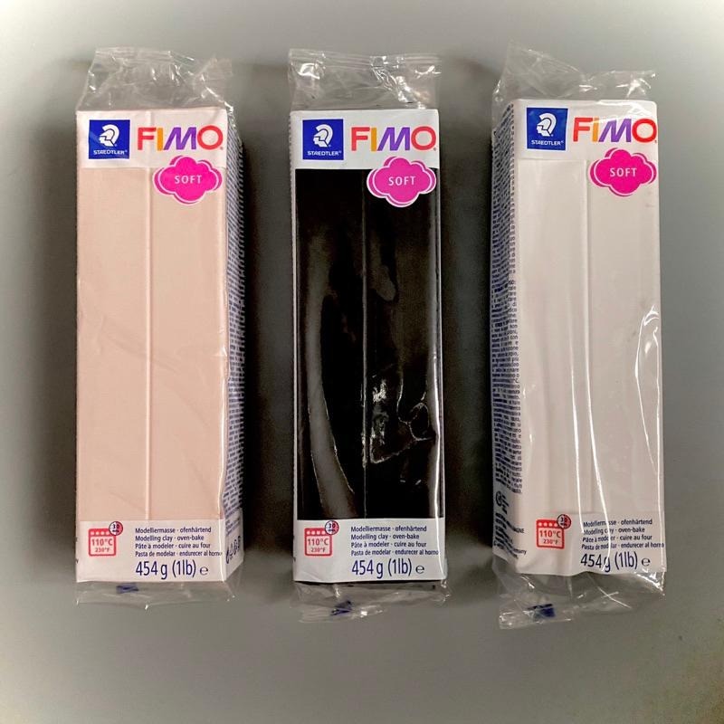 FIMO SOFT軟陶 454g重量包【河狸造物】公仔 雕塑 模型 造景 手作飾品 袖珍 黏土人 樹脂土 美國土-細節圖2