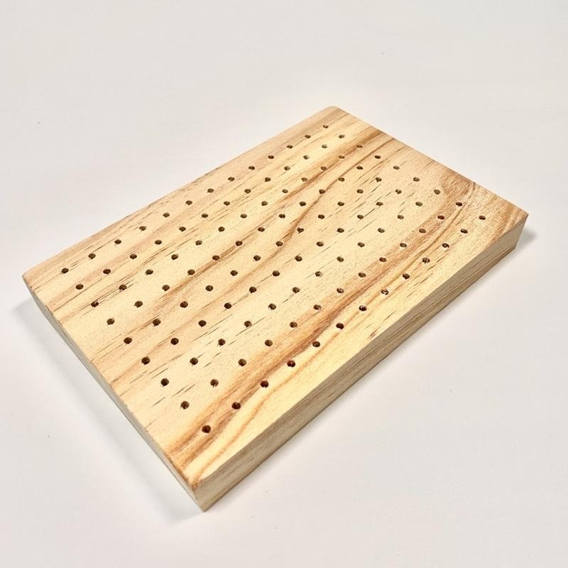 多功能實木模型底座【河狸造物】模型骨架 噴漆架 上色台 線香 晾乾台 油土 軟陶 美國土 樹脂土 紙黏土 磨頭收納-細節圖2