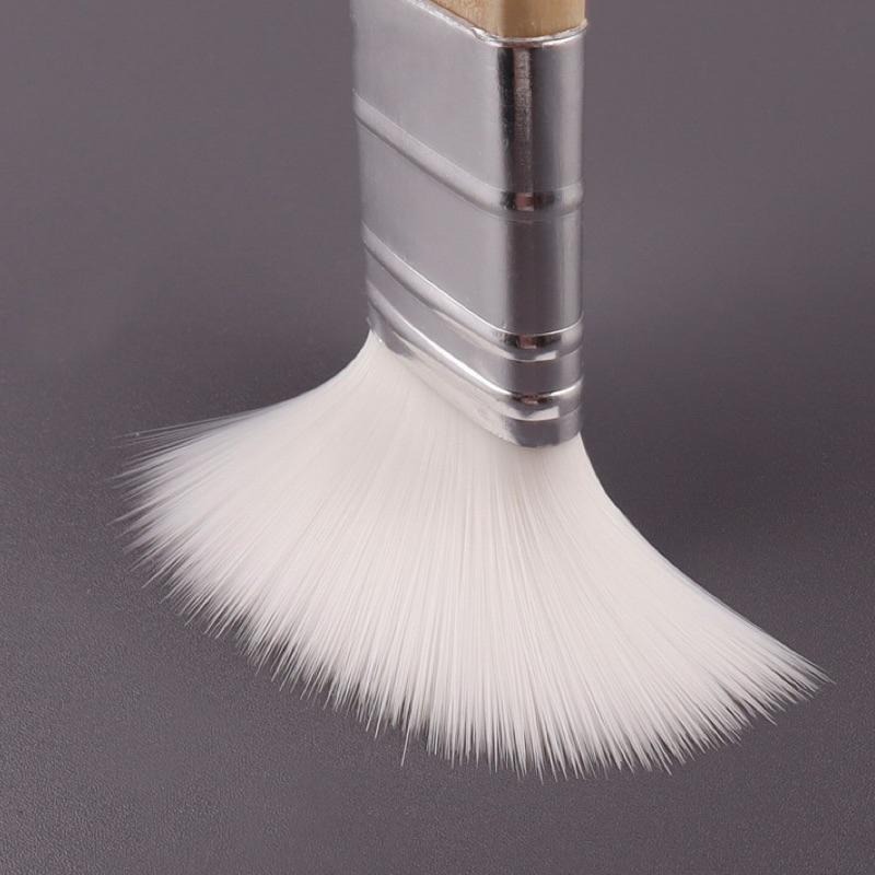 基礎尼龍毛彩繪畫筆6入組【河狸造物】IKEA同款 水彩 壓克力 油畫 兒童繪畫 美術 手工藝 模型-細節圖5