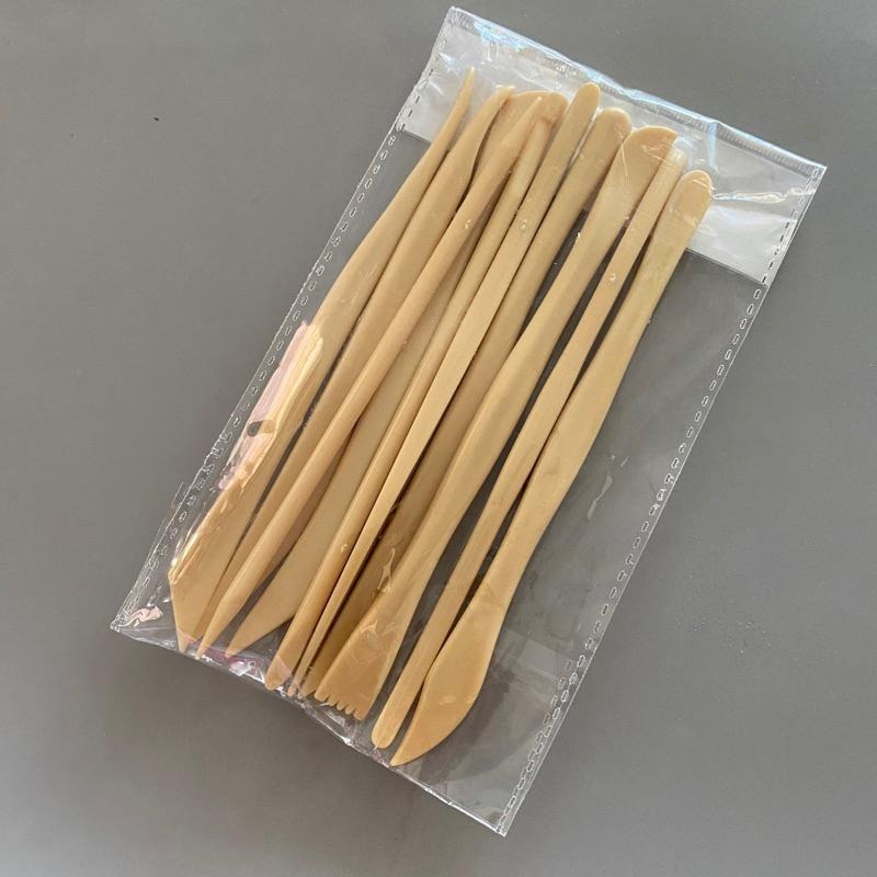 基礎黏土雕塑工具10入組【河狸造物】黏土工具 軟陶 油土 修坯 超輕黏土 樹脂土 陶土工具 兒童創作 雕刻塑型 翻糖-細節圖4