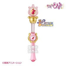 【扭蛋】小魔女DoReMi 扭蛋 超豪華15cm波龍系列 魔法道具 見習生魔杖 甜點師 音符小花 轉蛋模型盒玩變身器-規格圖1