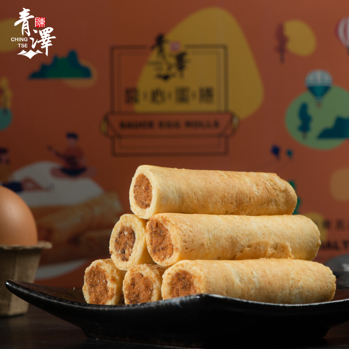 【青澤CHING ZE】醬心蛋捲│肉鬆口味8入-細節圖2