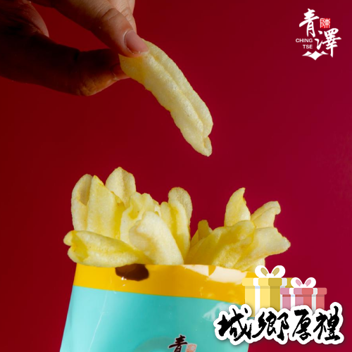 【青澤ChingTse】火燒蝦風味蝦薯條-原味 80g