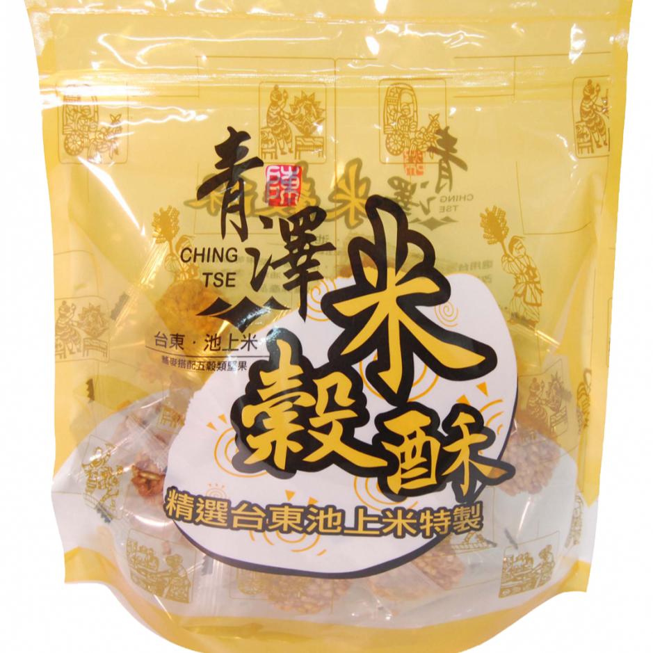 【青澤ChingTse】池上米穀酥-焦糖口味 180g-細節圖2