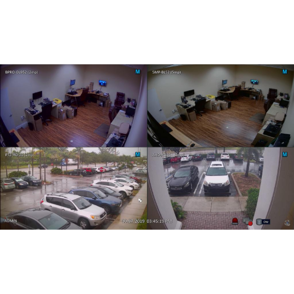 AHD 1080P 監視器 戶外防護罩 四合一 攝影機 12陣列燈 2.8-12mm 手動調焦 攝像頭 錄影主機-細節圖6