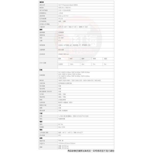 【紅海監控】8路5支 主機套餐 同軸聲音 大華 四路主機 H.265 500萬 DVR 4路主機 1080P 戶外攝影機-細節圖6