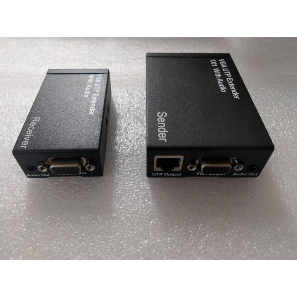 【紅海監控】VGA 250米 延長器 放大器 影像訊號放大器 250公尺 250M RJ45轉VGA 網路線 300米-細節圖2