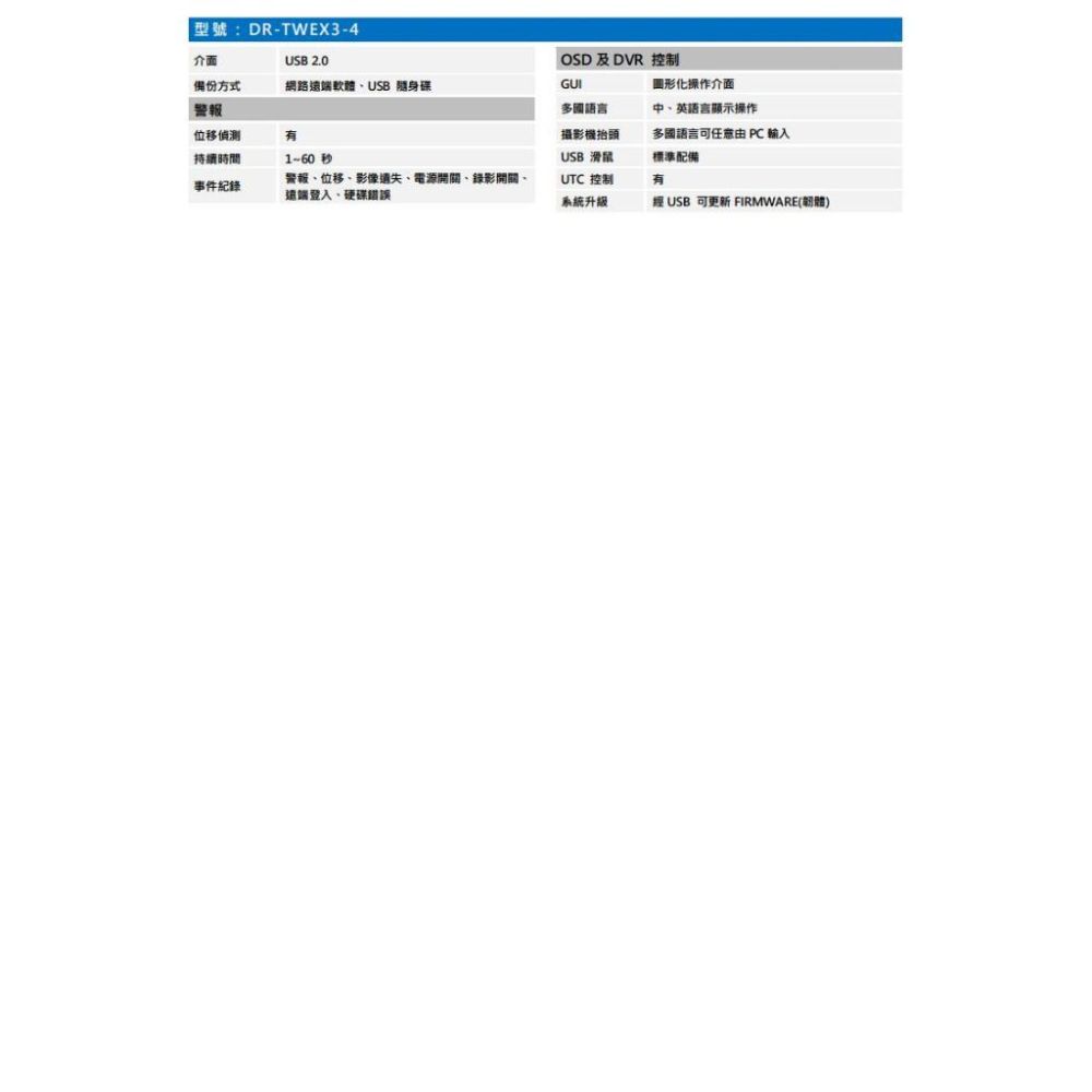 【紅海監控】DR-TWEX3-4 SAMPO 聲寶 4路 5MP 監控錄影主機 台灣製造  4路主機 500萬 現貨-細節圖5