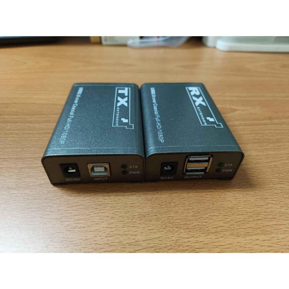 【紅海】USB 50米 50公尺 50M 訊號延長器 訊號放大器 網路線延長 帶近端 延伸器 轉 RJ45-細節圖3