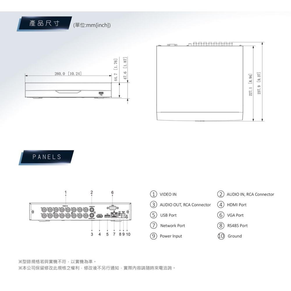 【紅海監控】16路8支 主機套餐 大華 五合一四路主機 500萬 DVR 16路主機 1080P 5116HS-I3-細節圖5