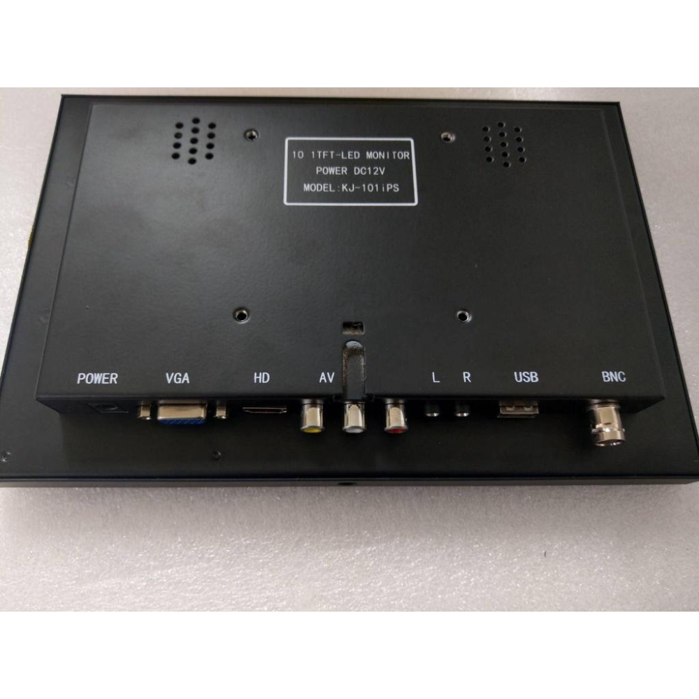【紅海監控】10吋 金屬外殼 顯示器 支援 HD / VGA / AV IPS 輸入 車用螢幕 監控螢幕-細節圖2
