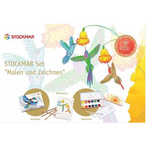 德國 Stockmar 史督曼 三角彩色鉛筆 (18色) 繪本組 1組 (ST77001)