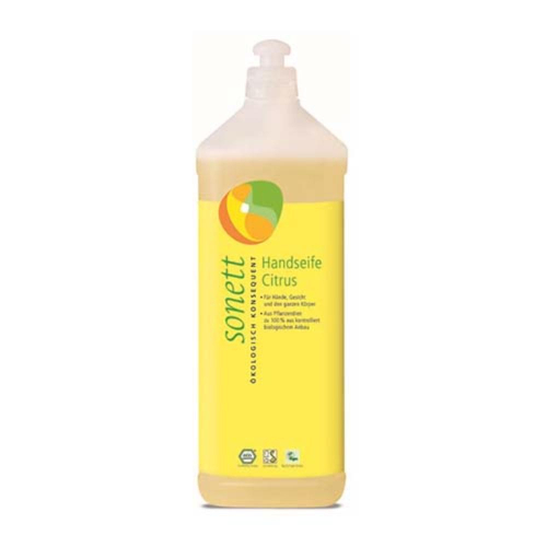 德國 sonett 律動天然環保 檸檬液態皂 - 補充瓶 1L (SN096)