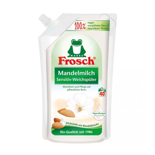 Frosch 德國小綠蛙 杏仁牛奶敏感織物柔軟劑 1L (FS030)