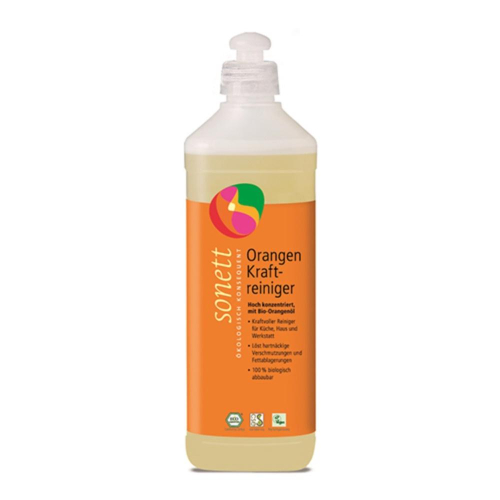 德國 sonett 律動天然環保 柳橙強效表面清潔劑 0.5L (SN023)