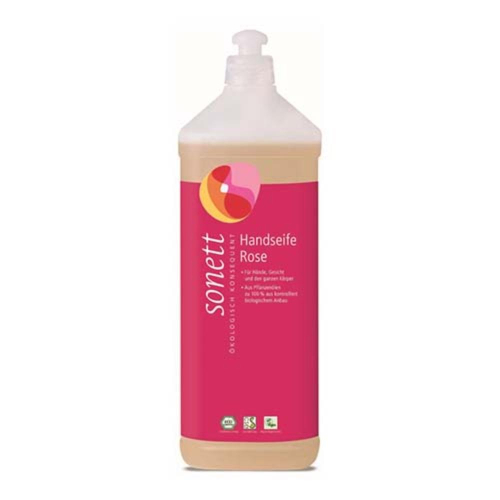 德國 sonett 律動天然環保 玫瑰潔膚液態皂 - 補充瓶 1L (SN102)