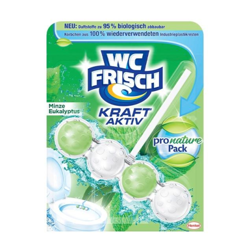 德國 WC Frisch 馬桶香氛清潔球 - 薄荷尤加利 50g (WC112)