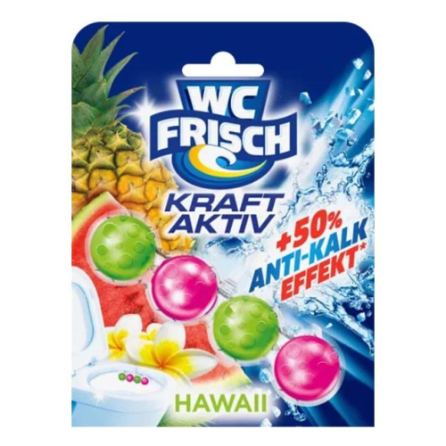 德國 WC Frisch 馬桶香氛清潔球 - 夏威夷花果香 50g (WC133)