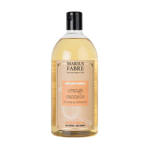 法國 Marius Fabre 法鉑 天然草本柳橙肉桂橄欖液態皂 1000ml (MF047)