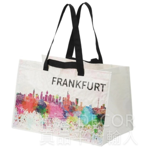 德國 限量 IKEA 購物袋 法蘭克福 FRANKFURT 城市 限定版 尼龍帆布購物袋
