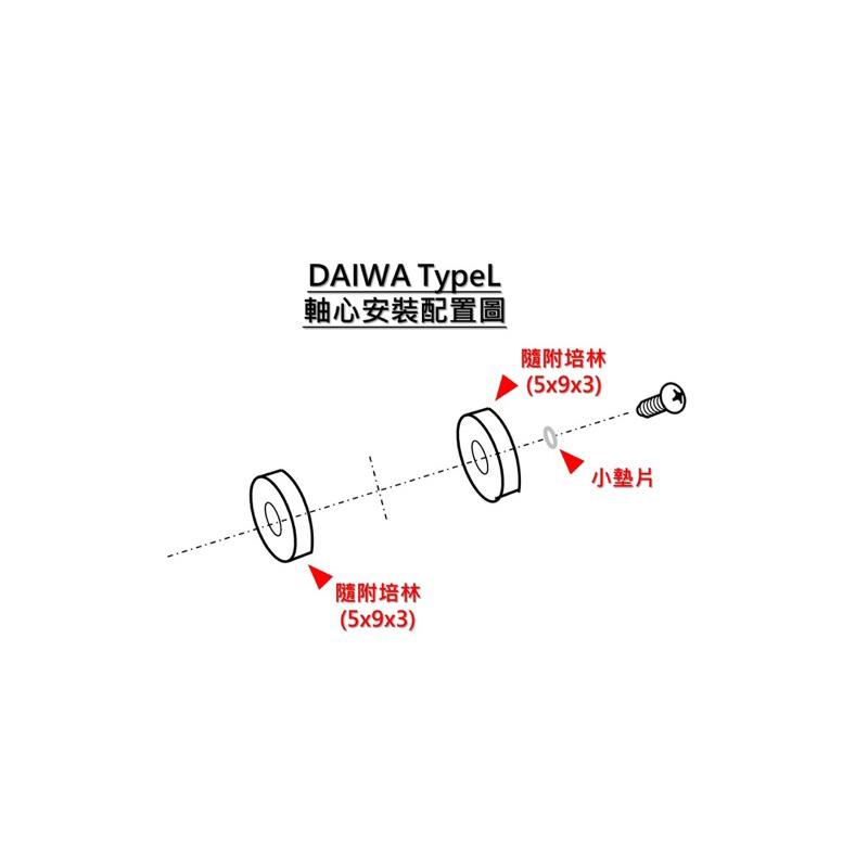 【 頭城東區釣具 】AJ 黑晶圓形握丸45 改裝部品 適用SHIMANO TypeB / DAIWA Type L軸心-細節圖2