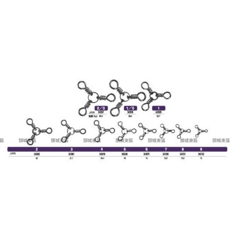 🎣🎣【 頭城東區釣具  】OWNER 歐娜 三叉轉環 轉環 強力三叉轉環-細節圖4