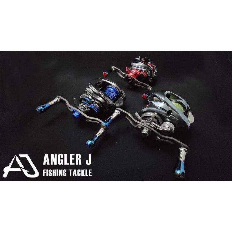 🎣🎣 【 頭城東區釣具 】AJ 彩鈦細軸 碳纖搖臂-細節圖2