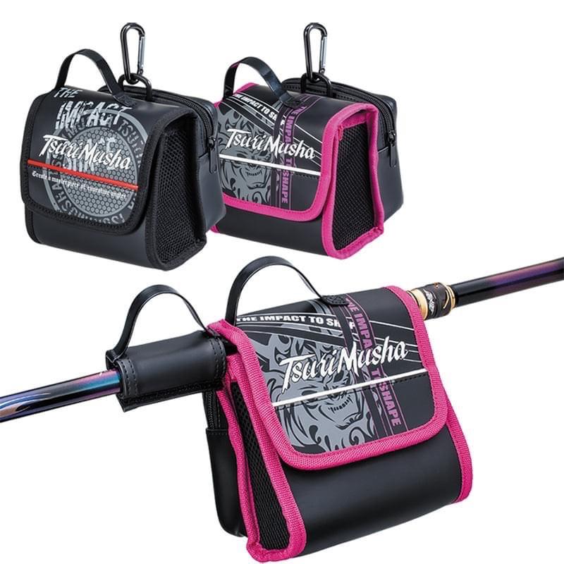 【 頭城東區釣具 】TSURIMUSHA  釣武者 21年新品 捲線器袋 捲線器 保護套 置物袋-細節圖3