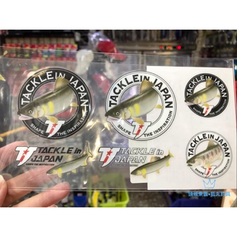 日本品牌 TACKLE IN JAPAN 香魚貼紙 TJL-細節圖3