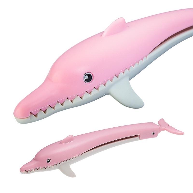 🎣🎣【 頭城東區釣具 】《第一精工》DAIICHISEIKO 海豚造型 兒童 魚夾  抓魚器 夾魚器 藍色 粉色-細節圖8